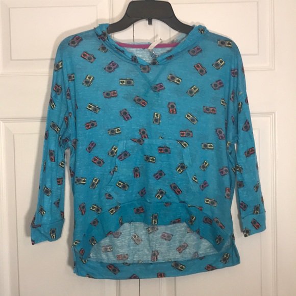 Wallflower Tops - ‼️Last chance! Being donated! 💵3/$10 Wallflower Hi-Lo Camera Hoodie